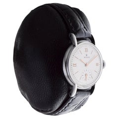 Rolex Stainless Precision Ladies Watch with a Rare Movement and Roman Numerals