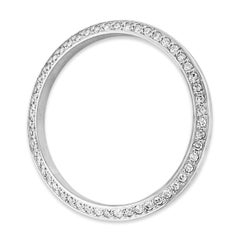 Rolex Stainless Steel 1.00 Carat VVS Diamond Bezel