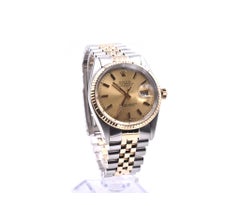 Rolex Stainless Steel/18 Karat Yellow Gold Datejust Watch Ref. 16013