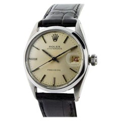 Rolex Stainless Steel Oyster Date Wristwatch from 1956