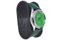 Rolex Stainless Steel Air King with Custom Made Green Dial from 1960's and 70's