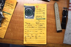 Rolex Stainless Steel Air-King with Custom Green Dial And Diamond Bezel