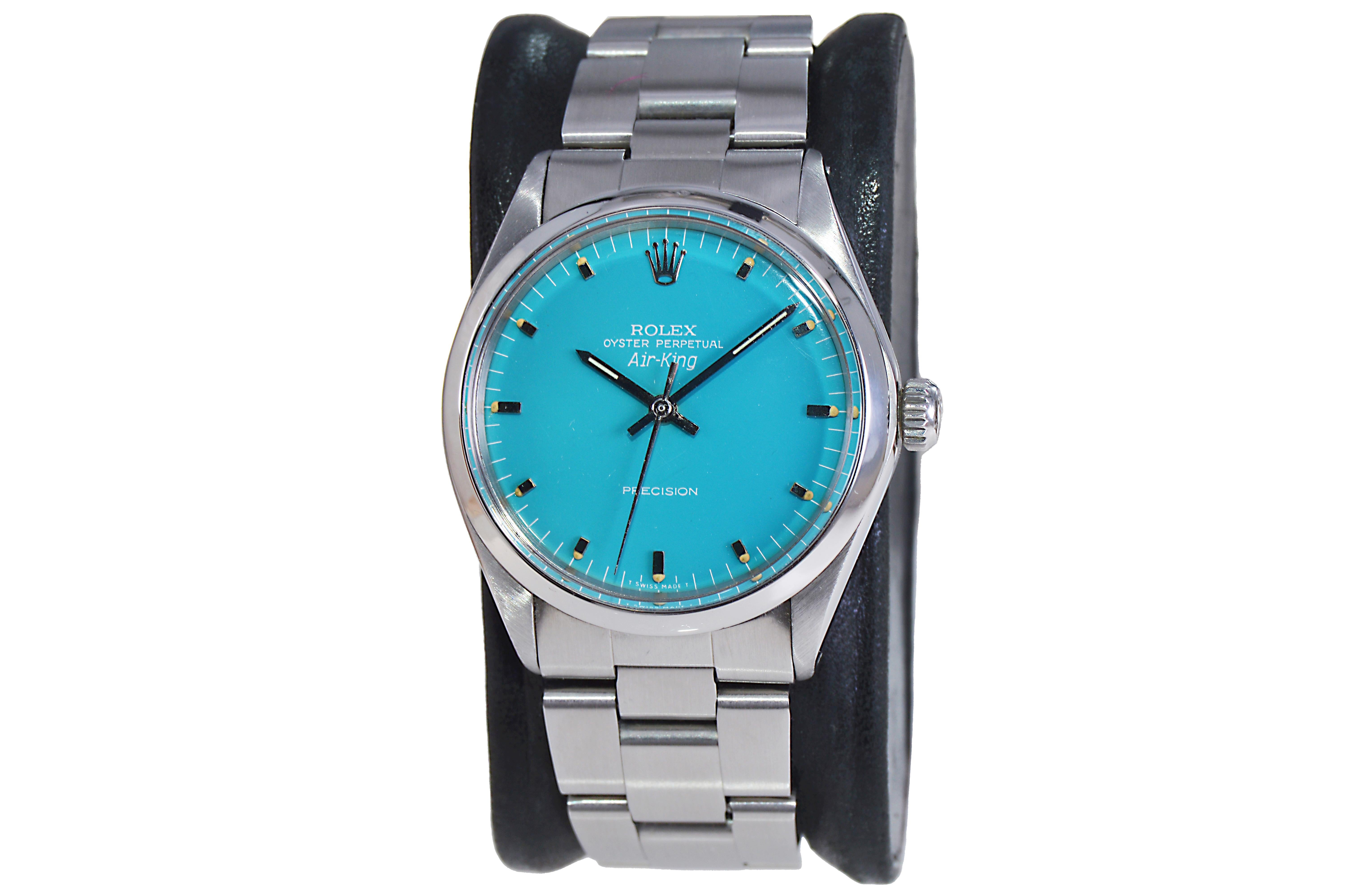 rolex oyster perpetual sky blue