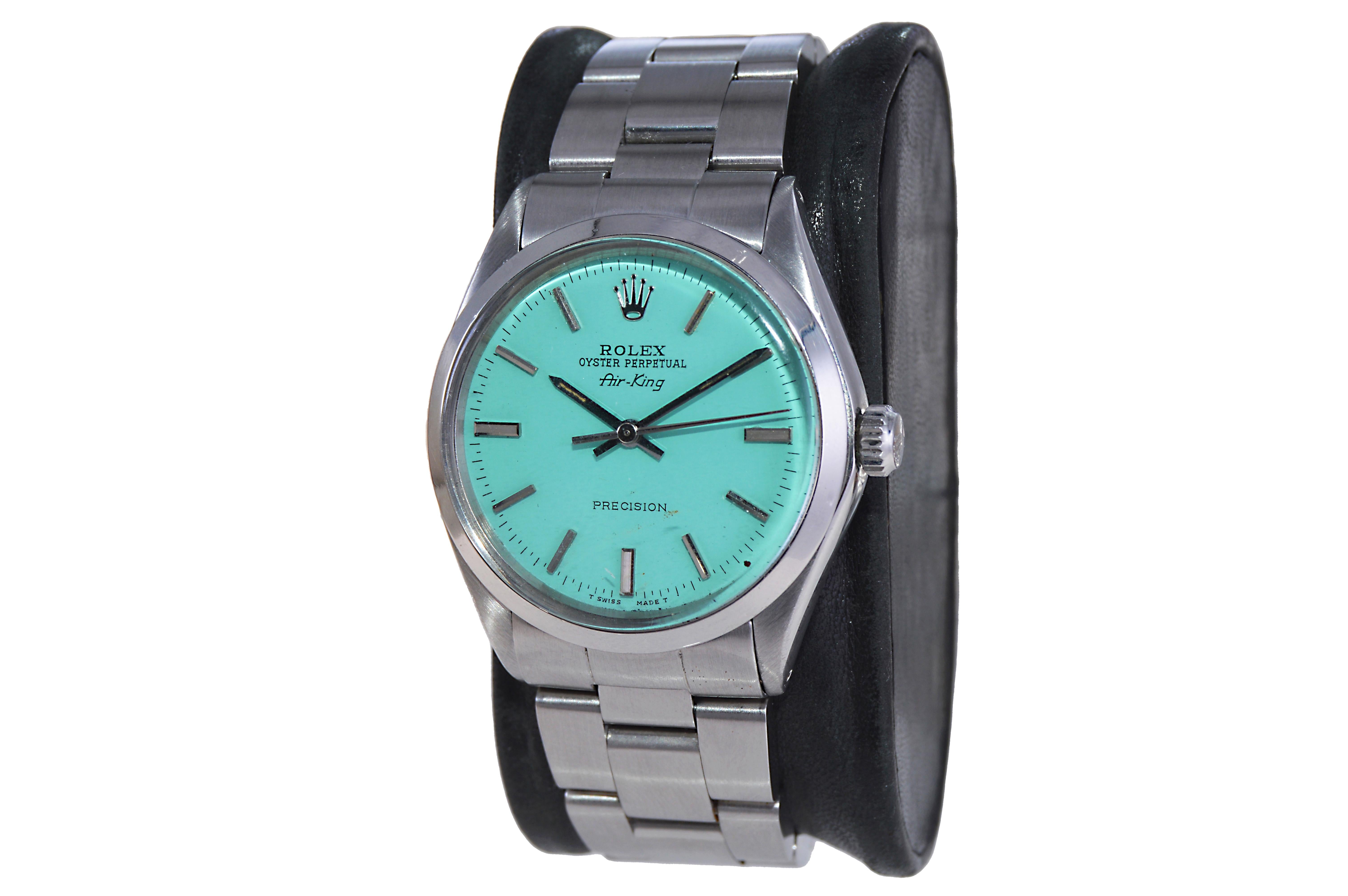 rolex tiffany dial for sale