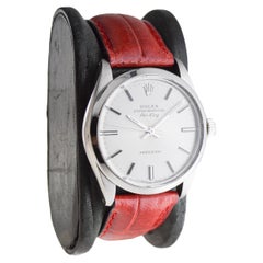 Rolex Stainless Steel Air King with Original Dial Ca 1970 /80's