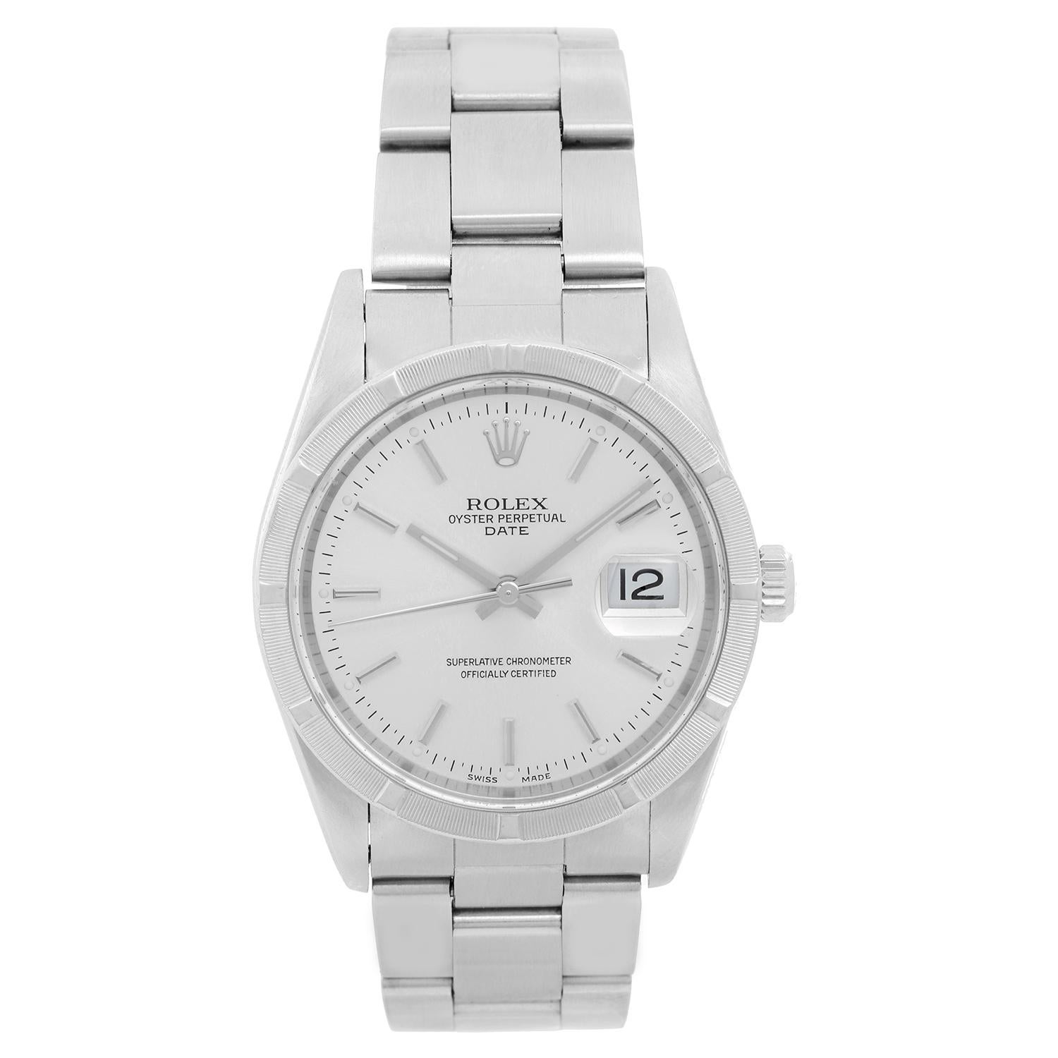 Rolex Stainless Steel Automatic Wristwatch Ref 15210
