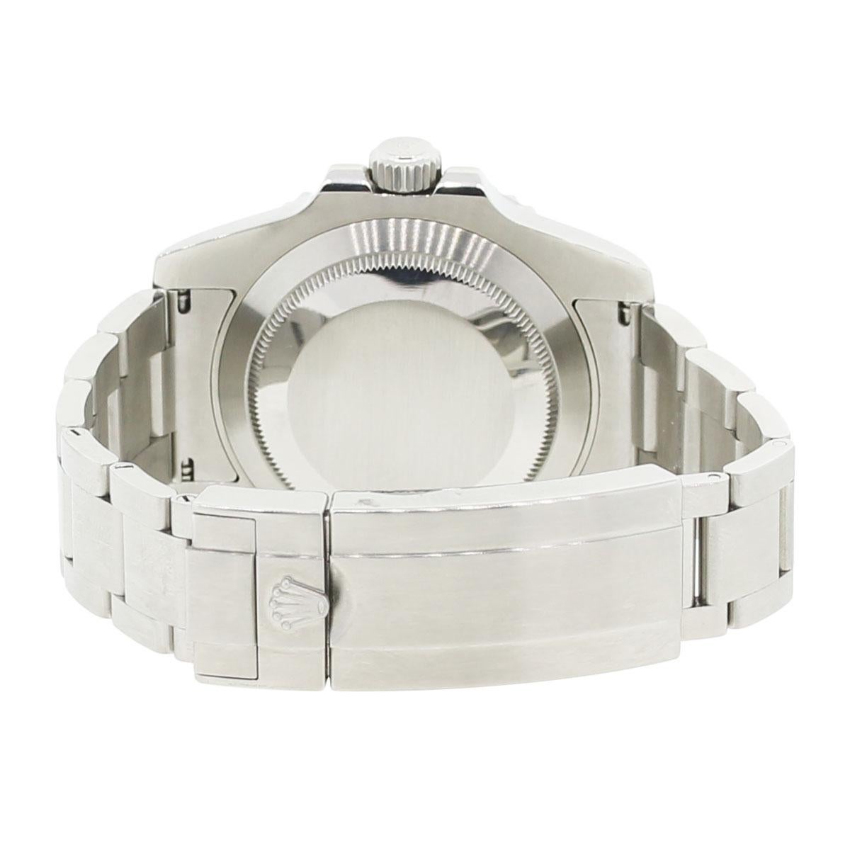 Rolex Stainless Steel Ceramic Submariner Automatic Wristwatch, Ref 116610 In Excellent Condition In Boca Raton, FL