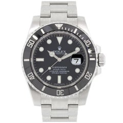 Rolex Stainless Steel Ceramic Submariner Automatic Wristwatch, Ref 116610