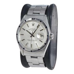 Rolex Stainless Steel Classic Oyster Perpetual Date Model Ref. 1501 circa 1970's