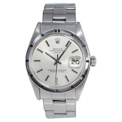 Rolex Stainless Steel Classic Oyster Perpetual Date Model Ref. 1501 circa 1970's