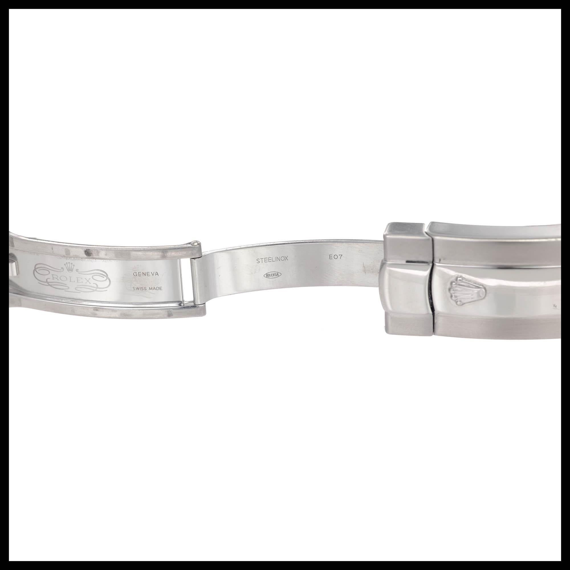 Rolex Stainless Steel Date Just Wristwatch Ref 116200 1