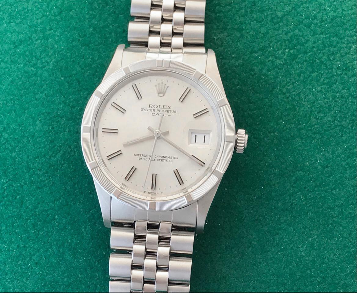Rolex Stainless Steel Date Oyster Perpetual Automatic Wristwatch Ref 15010 2