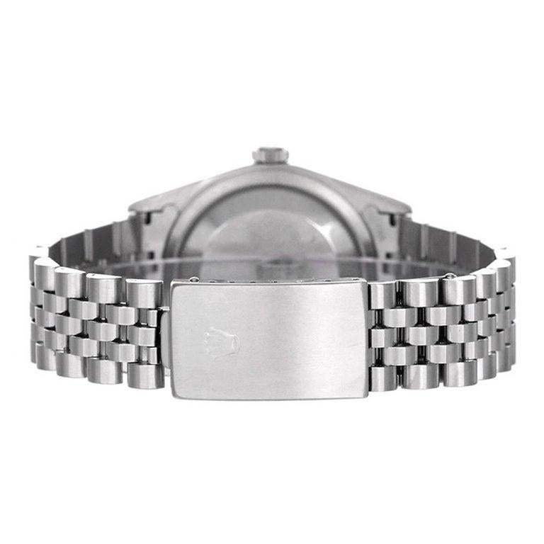Men's Rolex Stainless Steel Datejust Automatic Wristwatch Ref 16030