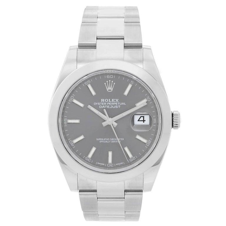 Men's Rolex Stainless Steel Datejust II Automatic Wristwatch Ref 126300