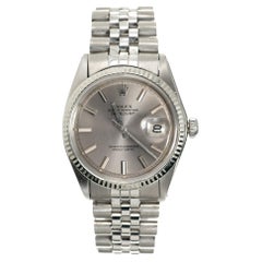 Rolex Edelstahl Herrenarmbanduhr R16021 Date Just Jubilee