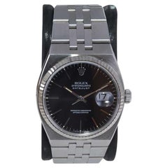 Used Rolex Stainless Steel Datejust Quartz from 1979 In Unpolished Condition