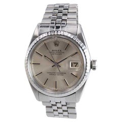 Rolex Stainless Steel Datejust Ref 1603 with Original Dial, circa 1970s