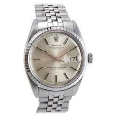 Used Rolex Stainless Steel Datejust Ref 1603 with Original Dial, circa 1970s