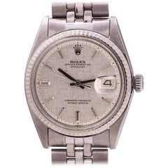Rolex Stainless Steel Datejust Self Winding Wristwatch Ref 1601, circa 1971