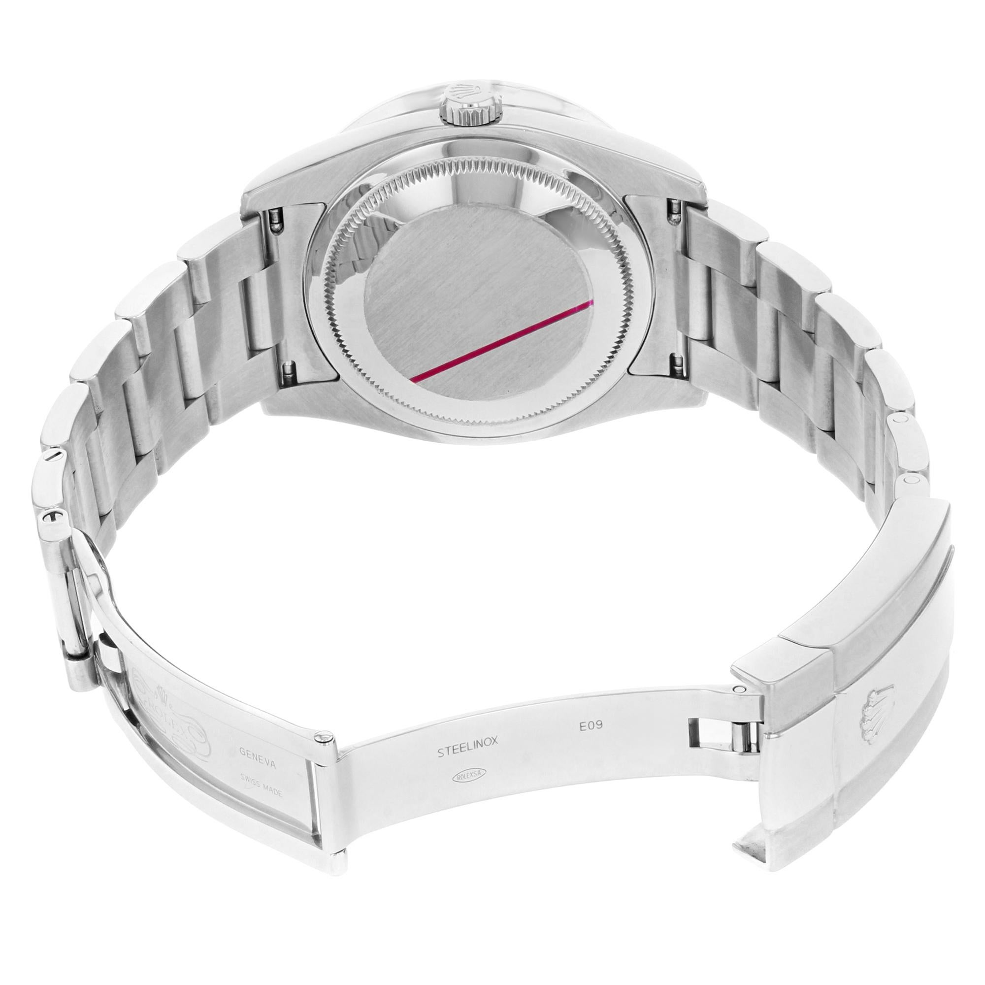 Men's Rolex Stainless Steel Diamond Datejust Automatic Wristwatch Ref 116234, 2008