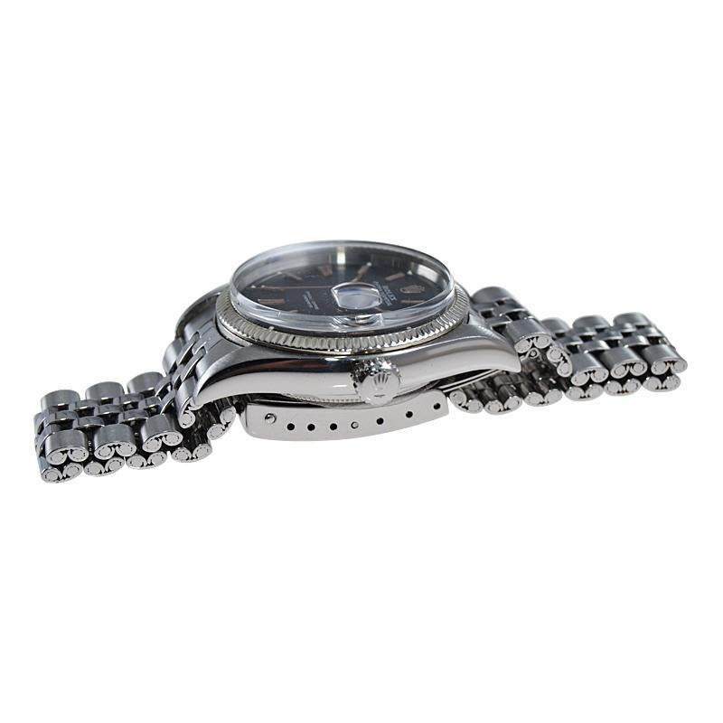 Rolex Edelstahl Früher und seltener „Big Bubble“ aus dem Jahr 1953 1