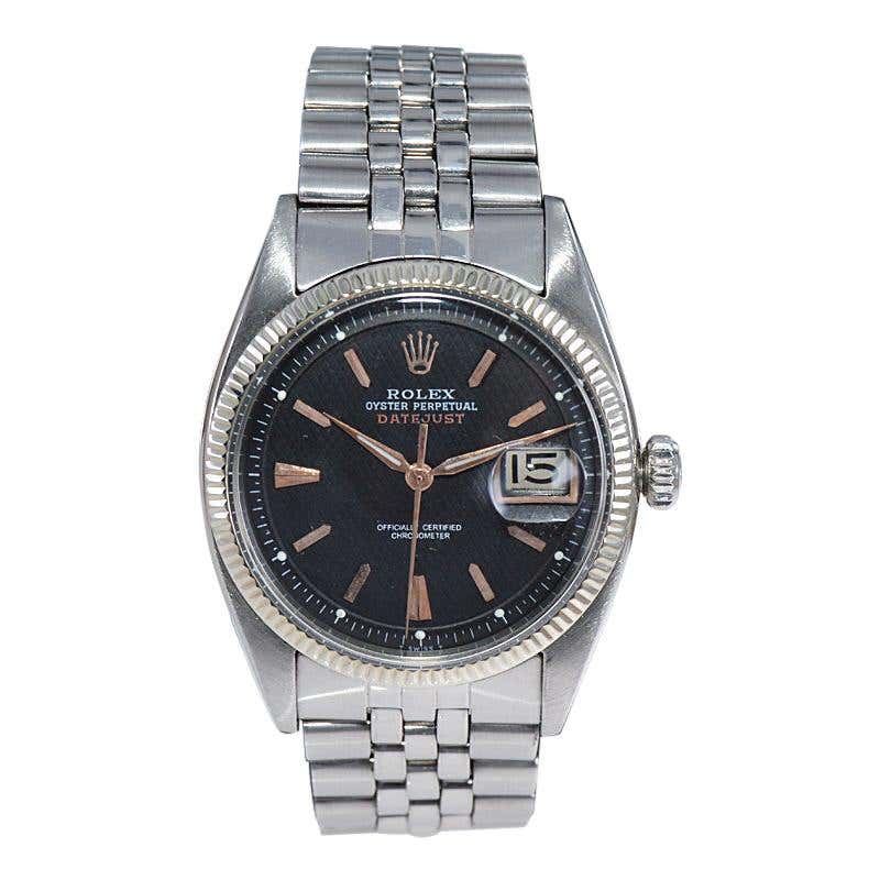 Rolex Stainless Steel with Rare Full Size Bubble Back Movement from ...