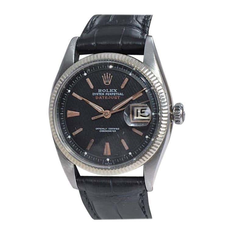 Rolex Stainless Steel with Rare Full Size Bubble Back Movement from ...