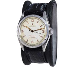 Rolex Stainless Steel Early Oyster Perpetual with Original Dial from 1951