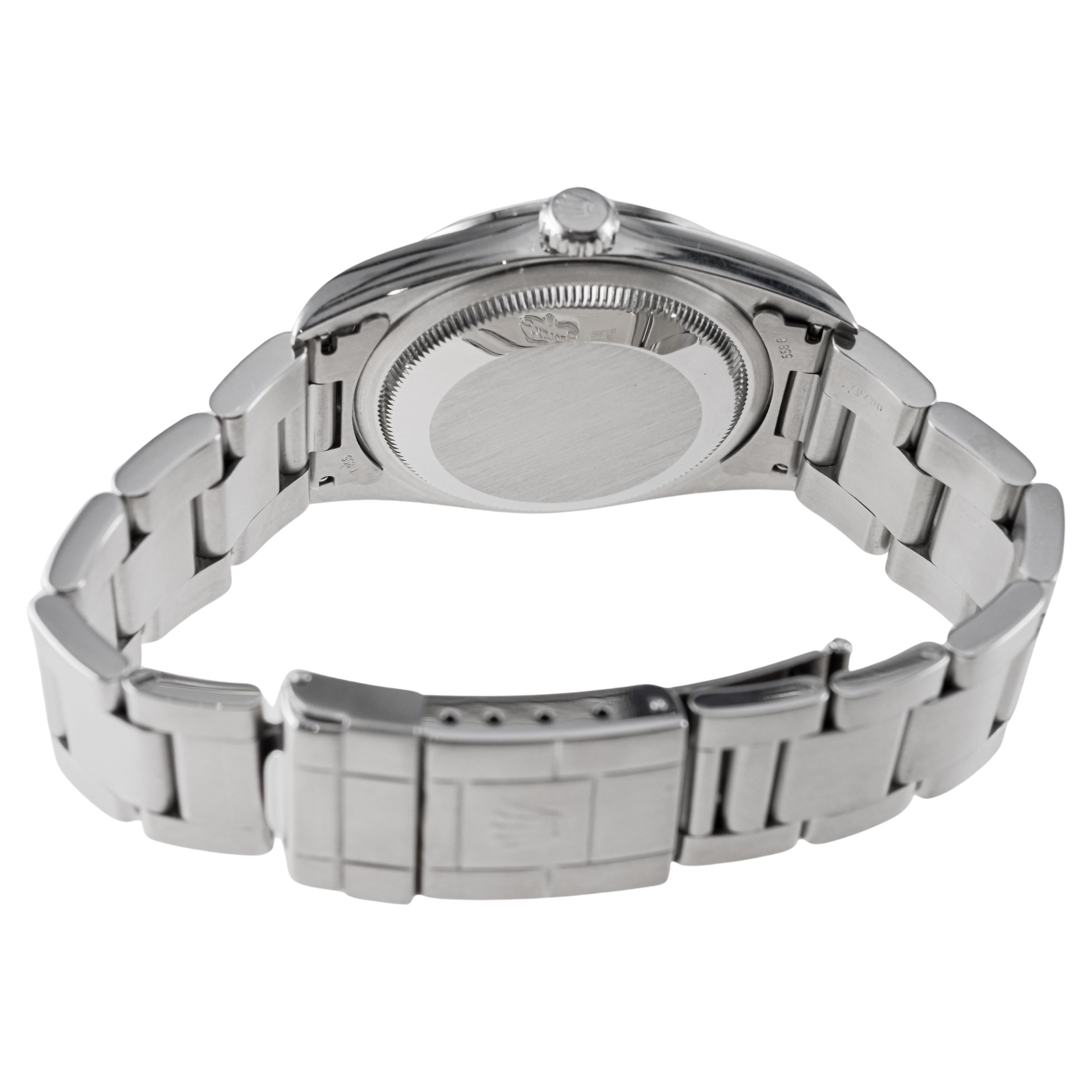 Rolex Stainless Steel Explorer With Box and Papers, circa 1999 For Sale 13