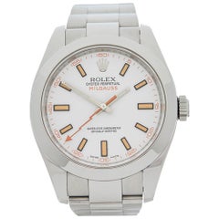 Rolex Stainless Steel Milgauss Automatic Wristwatch Ref 116400, 2008