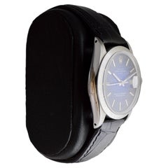 Rolex Stainless Steel O.P Date with Rare Vignette Dial