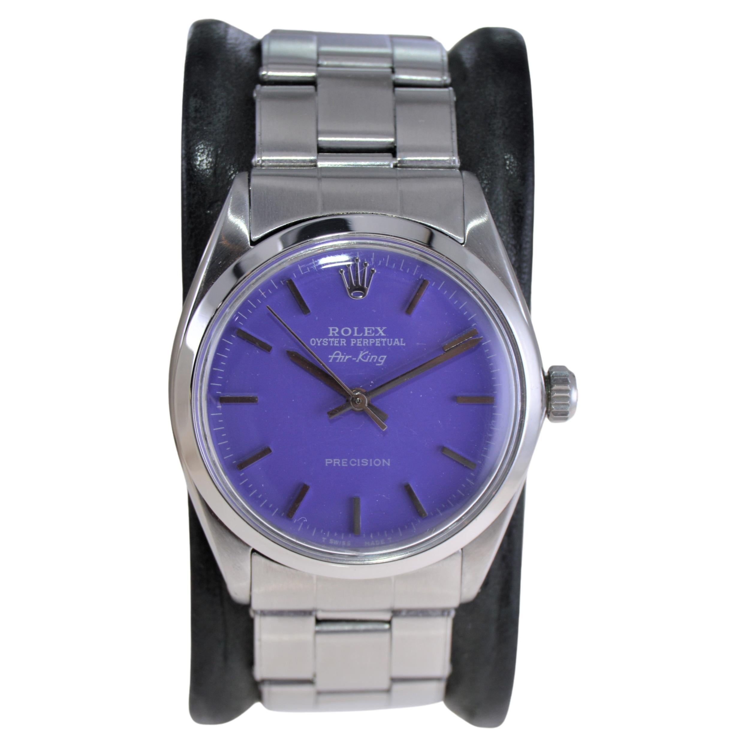 rolex oyster perpetual purple