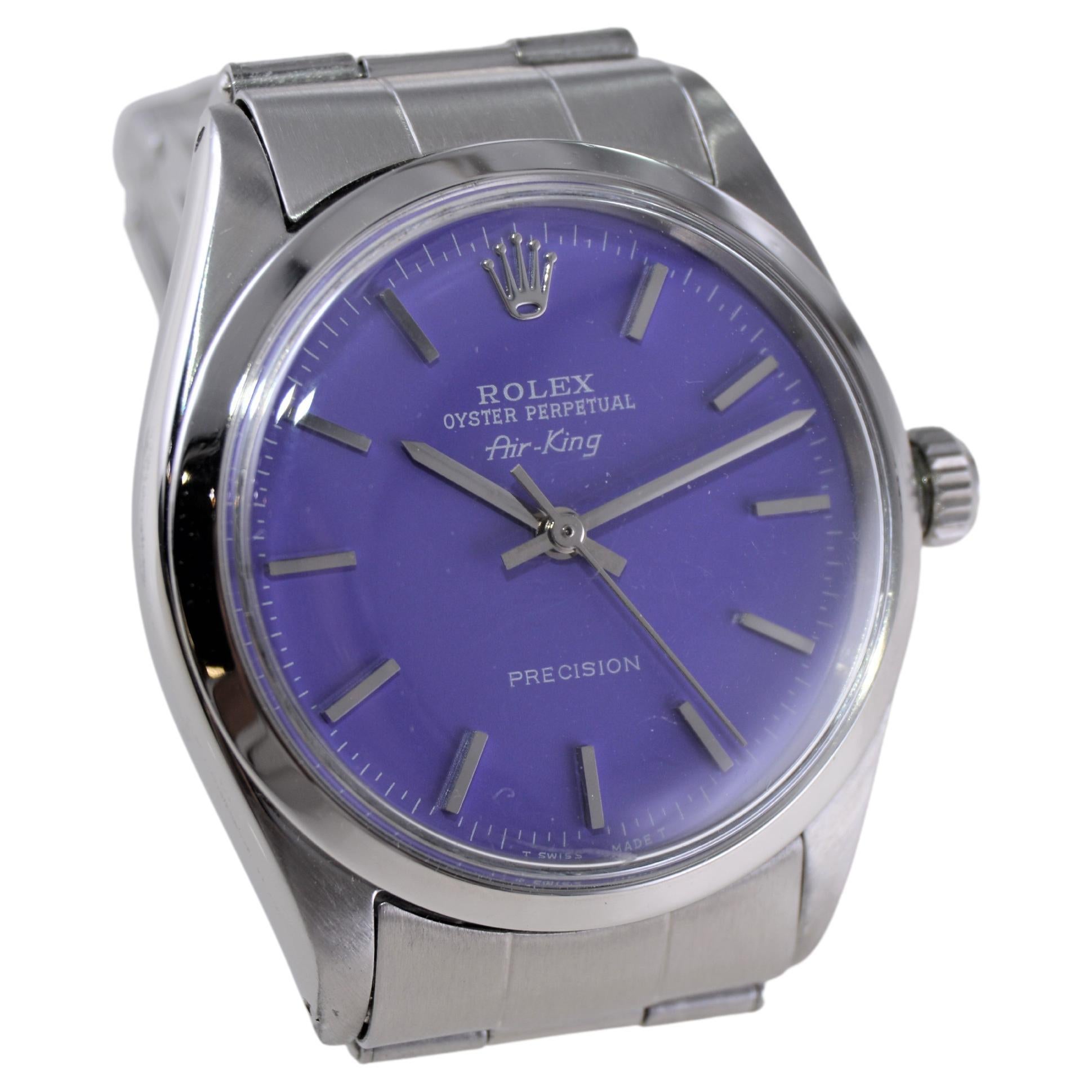 rolex mauve