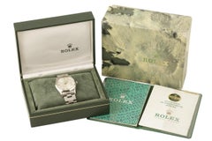 Rolex Stainless Steel Oyster Perpetual Date automatic Wristwatch Ref 15000