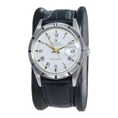 Rolex Stainless Steel Oyster Perpetual Date from Early 1980's