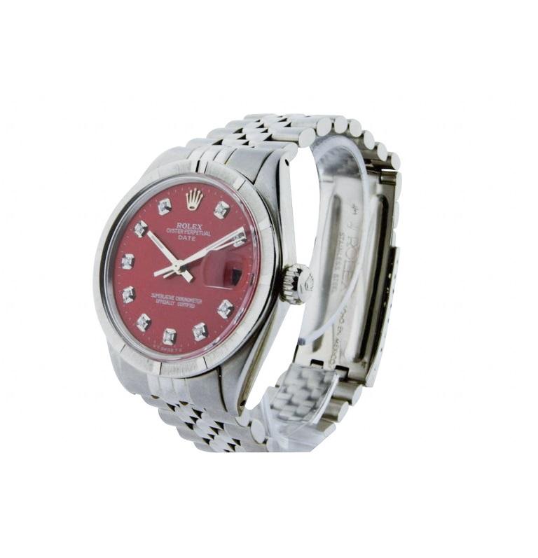 rolex chrome hearts red dial