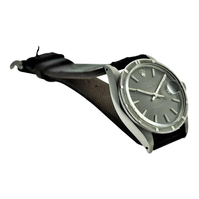 rolex oyster perpetual leather strap