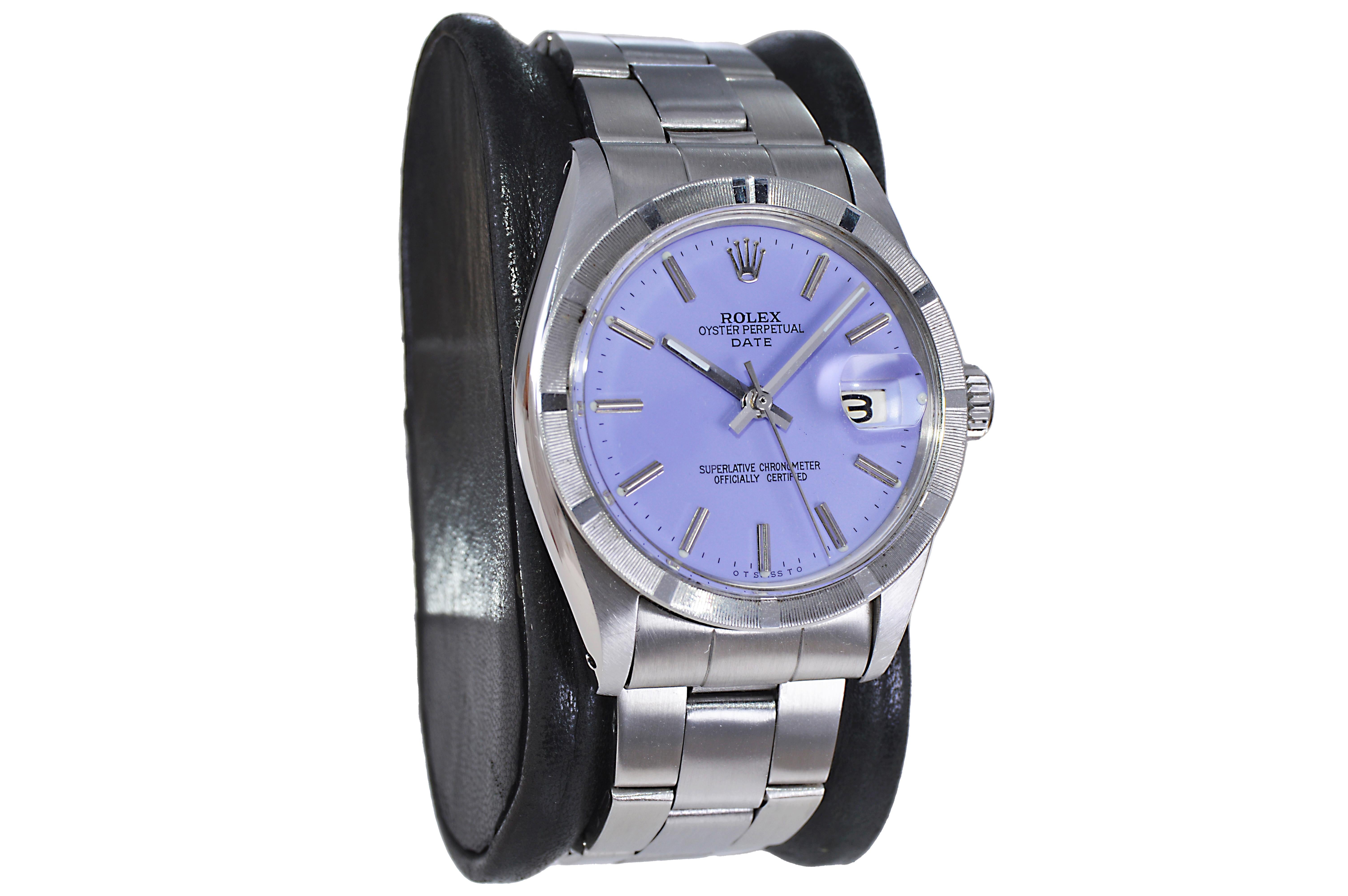 rolex lavender dial