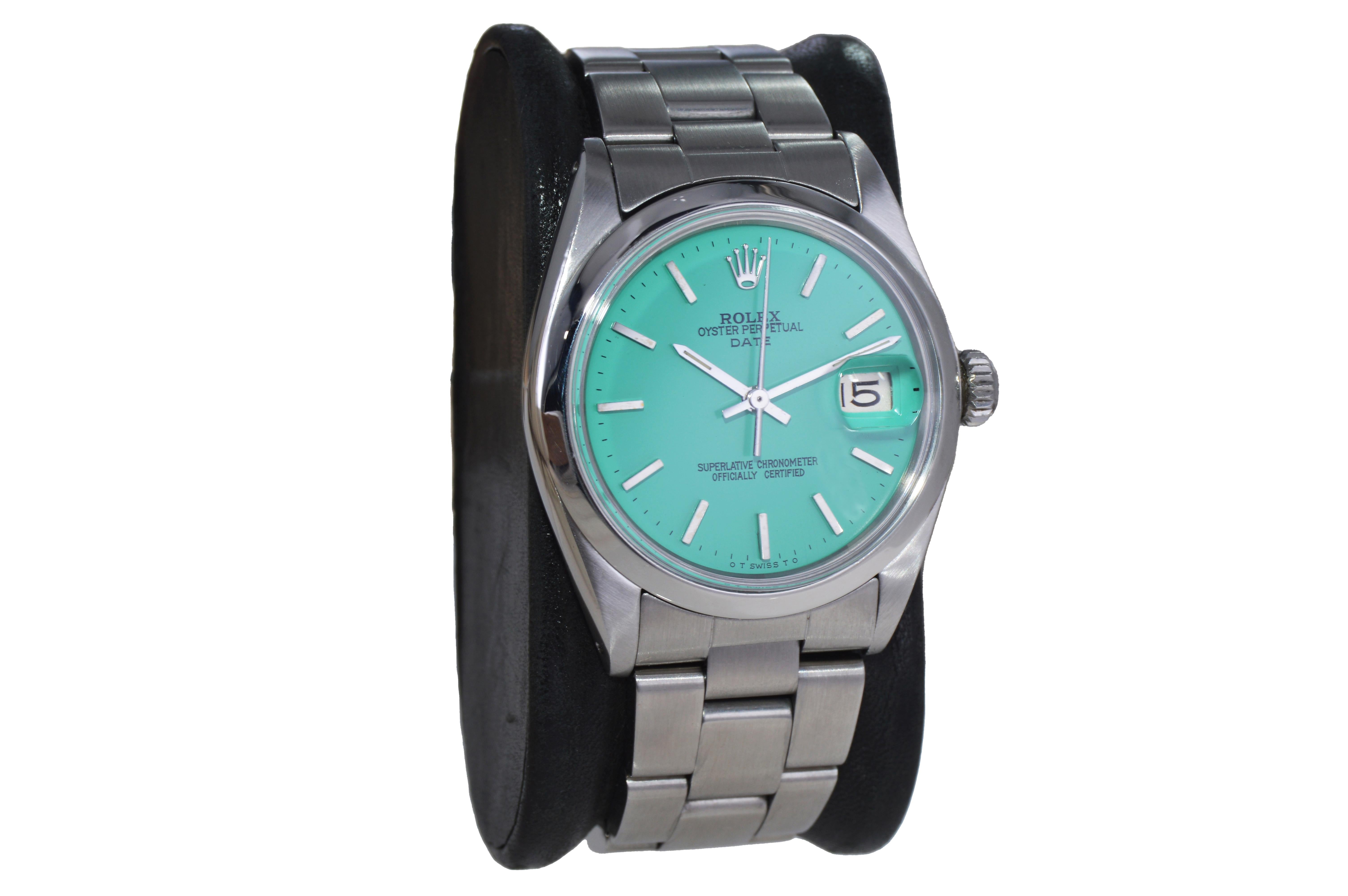 rolex tiffany blue dial