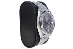 Rolex Stainless Steel Oyster Perpetual Date with Original Charcoal Dial 1970's