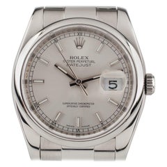 Rolex Stainless Steel Oyster Perpetual Datejust 116200 Men's Automatic Watch