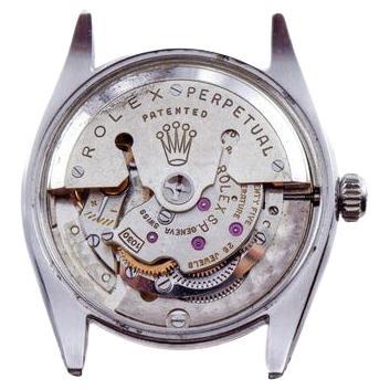 Rolex Stainless Steel Oyster Perpetual with Rare Dial from, 1955 8