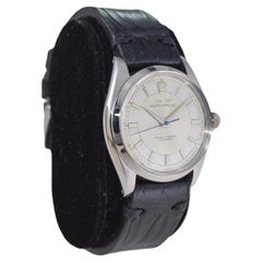 Rolex Stainless Steel Oyster Perpetual with Rare Dial from, 1955