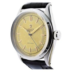 Rolex Stainless Steel Oyster Precision Index Bezel Watch from 1952