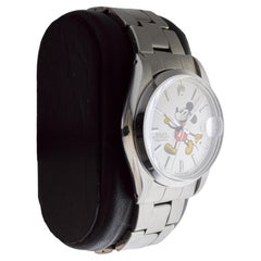 Rolex Stainless Steel Oysterdate with Custom Made "Mickey" Dial circa 1960's