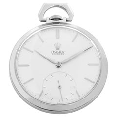 Used Rolex Stainless Steel  Pocket Watch Ref 3002