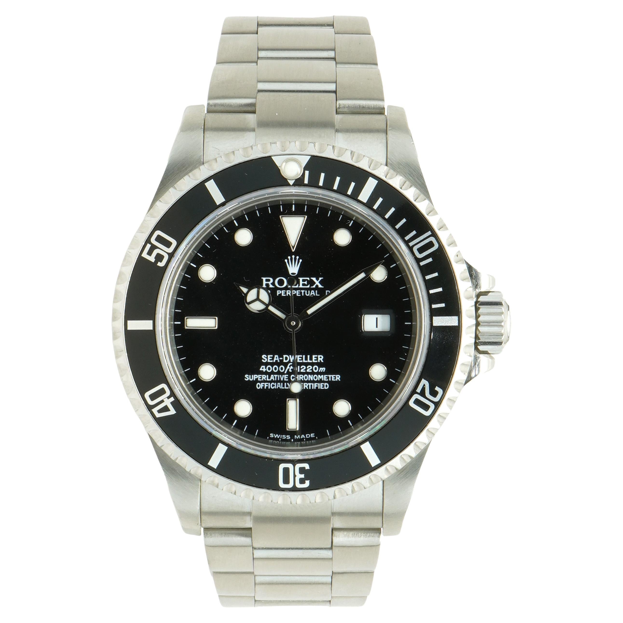 Rolex Stainless Steel SeaDweller 