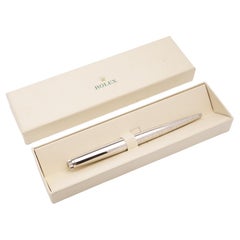 Used Rolex Stainless Steel Silver Ballpoint Pen