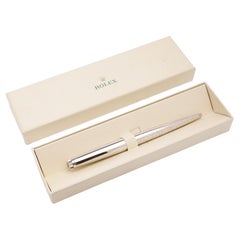 Rolex Stainless Steel Silver Ballpoint Pen