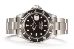 Rolex Stainless Steel Submariner 16610 Automatic Men's Watch